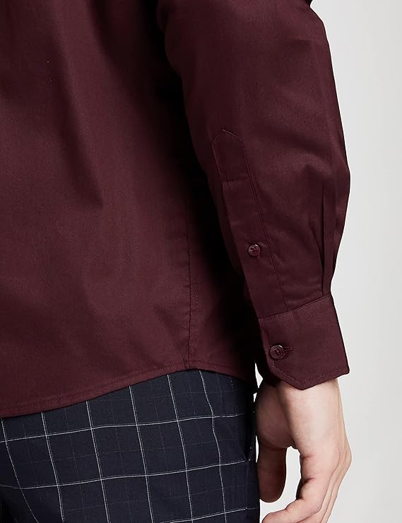 symbol men's solid cotton formal shirt symbol men's solid cotton formal shirt