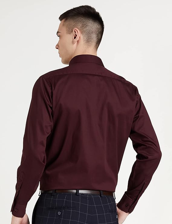 symbol men's solid cotton formal shirt symbol men's solid cotton formal shirt